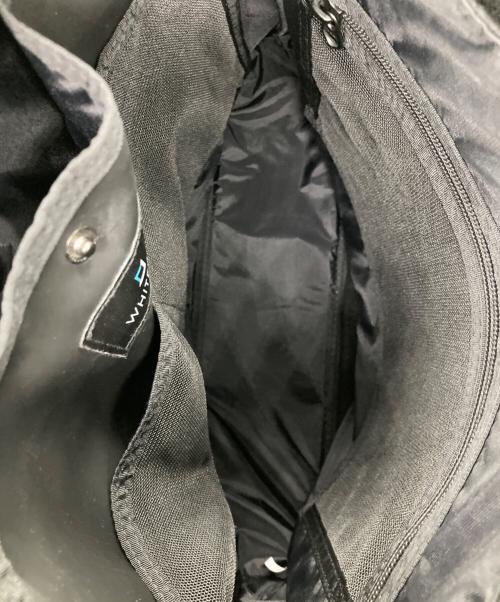 WHITEAGE（ホワイタージュ）WHITEAGE (ホワイタージュ) GEX HELMET BAG ブラックの古着・服飾アイテム