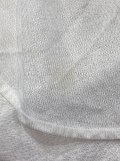 ticca（ティッカ）TICCA (ティッカ) リネン ツイスト スリーブ ワンピース ホワイト サイズ:Ｆの古着・服飾アイテム