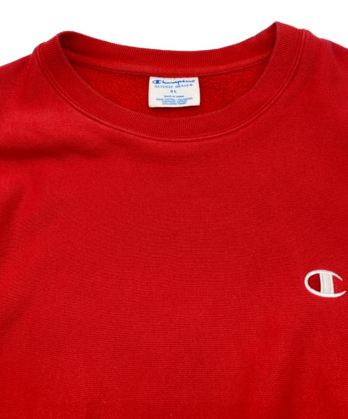 Champion（チャンピオン）Champion (チャンピオン) リバースウィーブスウェット レッド サイズ:XLの古着・服飾アイテム