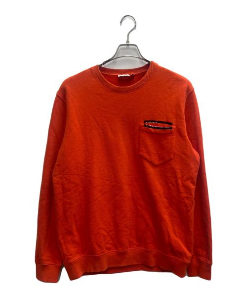 GIVENCHY（ジバンシィ）GIVENCHY (ジバンシィ) ポケットスウェット オレンジ サイズ:Sの古着・服飾アイテム