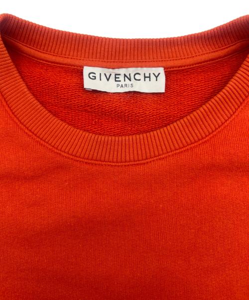GIVENCHY（ジバンシィ）GIVENCHY (ジバンシィ) ポケットスウェット オレンジ サイズ:Sの古着・服飾アイテム