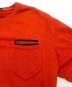 中古・古着 GIVENCHY (ジバンシィ) ポケットスウェット オレンジ サイズ:S：15000円