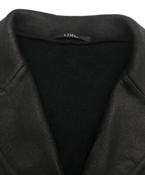 LIMI feu（リミフゥ）LIMI feu (リミフゥ) 加工ビックカラーコットンコート ブラック サイズ:Sの古着・服飾アイテム