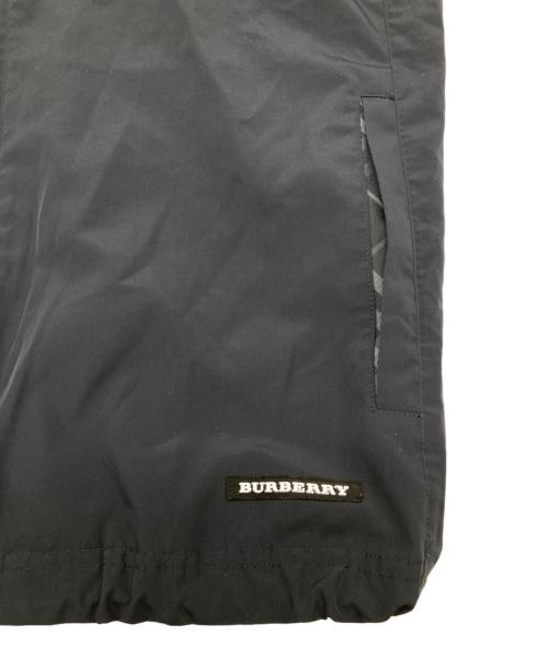 BURBERRY GOLF（バーバリーゴルフ）BURBERRY GOLF (バーバリーゴルフ) 刺繍ロゴフルジップベスト ブラック サイズ:LLの古着・服飾アイテム