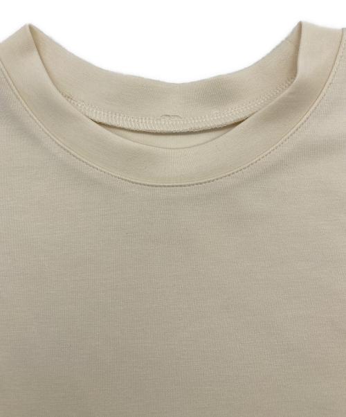 COCODEAL（ココディール）COCODEAL (ココディール) ランダムフリルペプラムトップス ベージュ サイズ:size2の古着・服飾アイテム