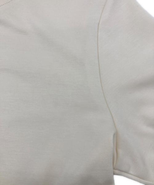 COCODEAL（ココディール）COCODEAL (ココディール) ランダムフリルペプラムトップス ベージュ サイズ:size2の古着・服飾アイテム