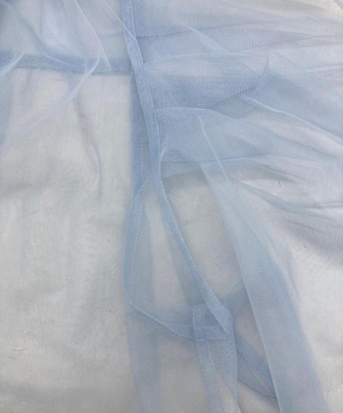 SLOBE citron（スローブシトロン）SLOBE citron (スローブシトロン) チュールエアーシャツ スカイブルー サイズ:不明の古着・服飾アイテム