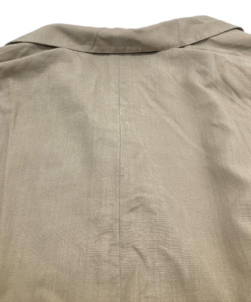 JOURNAL STANDARD（ジャーナルスタンダード）JOURNAL STANDARD (ジャーナルスタンダード) 26SS リネンライクロングスラブジャケット ブラウン サイズ:FREEの古着・服飾アイテム