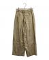 JOURNAL STANDARD (ジャーナルスタンダード) リネンライクロングスラブパンツ ベージュ サイズ:M：5000円