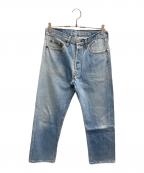 LEVI'Sリーバイス）の古着「80’S/501デニムパンツ」｜ネイビー