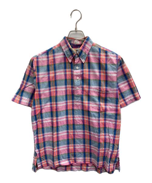 reyn spooner（レイン スプナー）reyn spooner (レイン スプナー) 80’Sプルオーバーシャツ ピンク サイズ:Mの古着・服飾アイテム