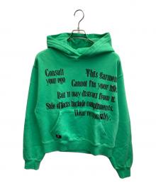 ANTIMID（アンチミッド）の古着「BIG LOGO HOODIE」｜グリーン