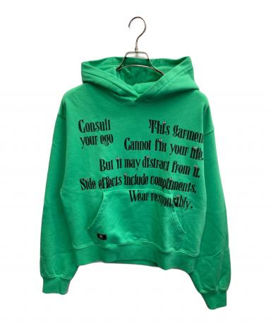 中古・古着通販】ANTIMID (アンチミッド) BIG LOGO HOODIE グリーン