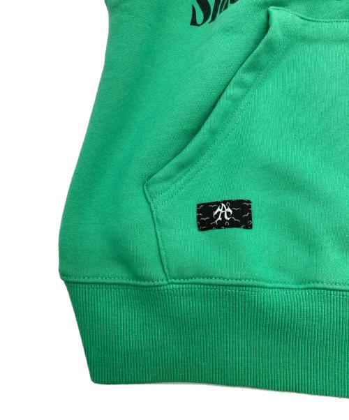 ANTIMID（アンチミッド）ANTIMID (アンチミッド) BIG LOGO HOODIE グリーン サイズ:Mの古着・服飾アイテム
