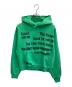 ANTIMID（アンチミッド）の古着「BIG LOGO HOODIE」｜グリーン