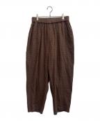 journal standard luxeジャーナルスタンダード ラックス）の古着「LCワッシャー イージーパンツ」｜ブラウン