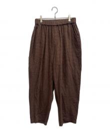 journal standard luxe（ジャーナルスタンダード ラックス）の古着「LCワッシャー イージーパンツ」｜ブラウン