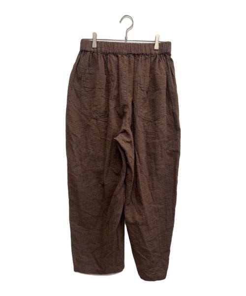 journal standard luxe（ジャーナルスタンダード ラックス）journal standard luxe (ジャーナルスタンダード ラックス) LCワッシャー イージーパンツ ブラウン サイズ:FREEの古着・服飾アイテム