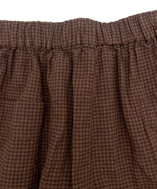 journal standard luxe（ジャーナルスタンダード ラックス）journal standard luxe (ジャーナルスタンダード ラックス) LCワッシャー イージーパンツ ブラウン サイズ:FREEの古着・服飾アイテム