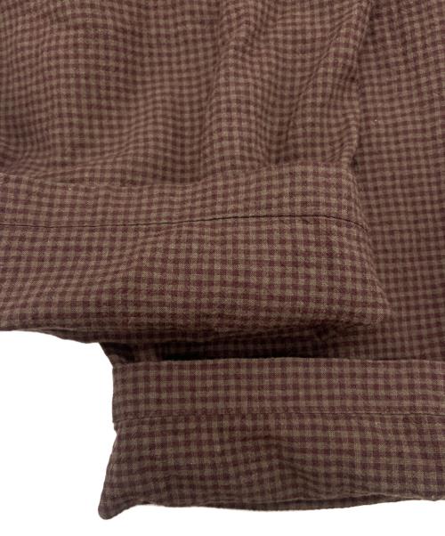 journal standard luxe（ジャーナルスタンダード ラックス）journal standard luxe (ジャーナルスタンダード ラックス) LCワッシャー イージーパンツ ブラウン サイズ:FREEの古着・服飾アイテム