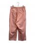 Vas-y Lentement (ヴァジー ラントマン) POPLIN STRIPE PANTS オレンジ サイズ:L：13000円