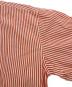 中古・古着 Vas-y Lentement (ヴァジー ラントマン) POPLIN STRIPE REGULAR COL オレンジ サイズ:L：14000円