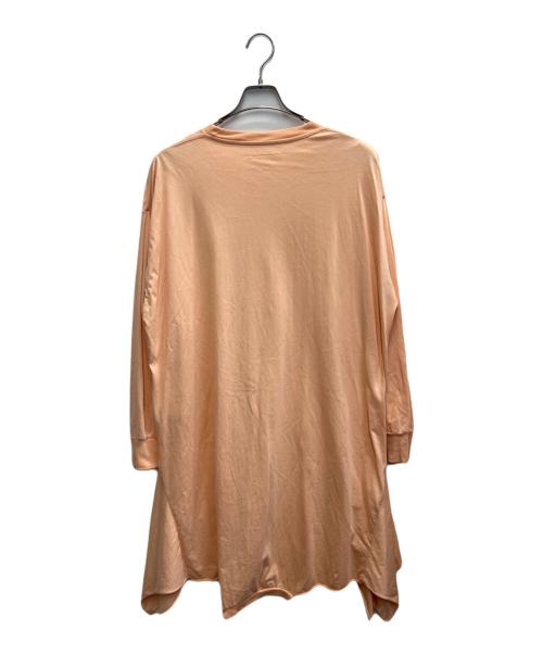 MM6 Maison Margiela（エムエムシックスメゾンマルジェラ）MM6 Maison Margiela (エムエムシックスメゾンマルジェラ) ブランドロゴワンピース オレンジ サイズ:16の古着・服飾アイテム