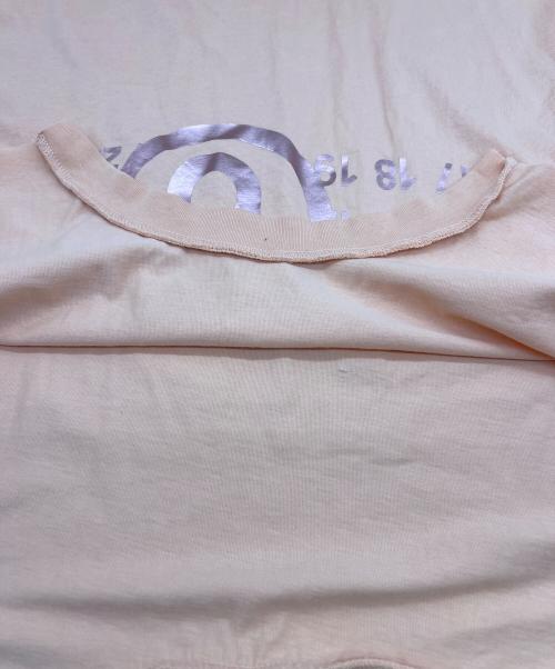 MM6 Maison Margiela（エムエムシックスメゾンマルジェラ）MM6 Maison Margiela (エムエムシックスメゾンマルジェラ) ブランドロゴワンピース オレンジ サイズ:16の古着・服飾アイテム