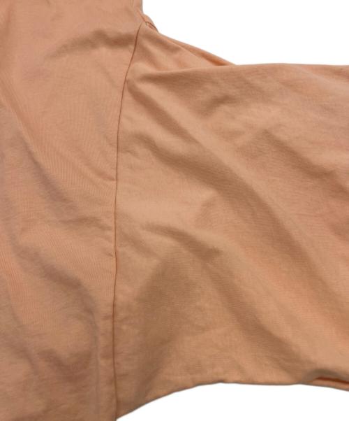 MM6 Maison Margiela（エムエムシックスメゾンマルジェラ）MM6 Maison Margiela (エムエムシックスメゾンマルジェラ) ブランドロゴワンピース オレンジ サイズ:16の古着・服飾アイテム