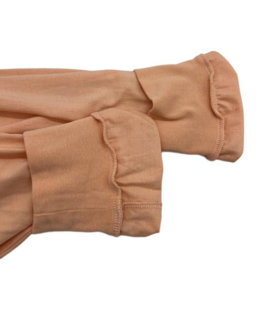 MM6 Maison Margiela（エムエムシックスメゾンマルジェラ）MM6 Maison Margiela (エムエムシックスメゾンマルジェラ) ブランドロゴワンピース オレンジ サイズ:16の古着・服飾アイテム