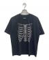 SUPPLIER（サプライヤー）の古着「Rhinestone Fire Bones Tee」｜ブラック