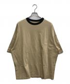 CITYSHOPシティショップ）の古着「FRAISE OVERSIZED TEE」｜ベージュ