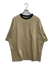 CITYSHOP（シティショップ）の古着「FRAISE OVERSIZED TEE」｜ベージュ