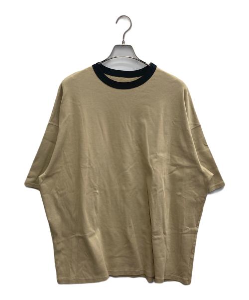 CITYSHOP（シティショップ）CITYSHOP (シティショップ) FRAISE OVERSIZED TEE ベージュ サイズ:FREEの古着・服飾アイテム