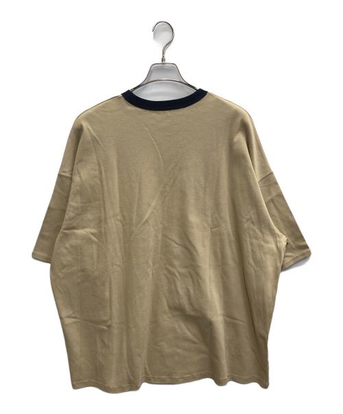 CITYSHOP（シティショップ）CITYSHOP (シティショップ) FRAISE OVERSIZED TEE ベージュ サイズ:FREEの古着・服飾アイテム
