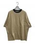 CITYSHOP（シティショップ）の古着「FRAISE OVERSIZED TEE」｜ベージュ