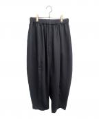 journal standard luxeジャーナルスタンダード ラックス）の古着「ダブルフェイス カームパンツ」｜ネイビー