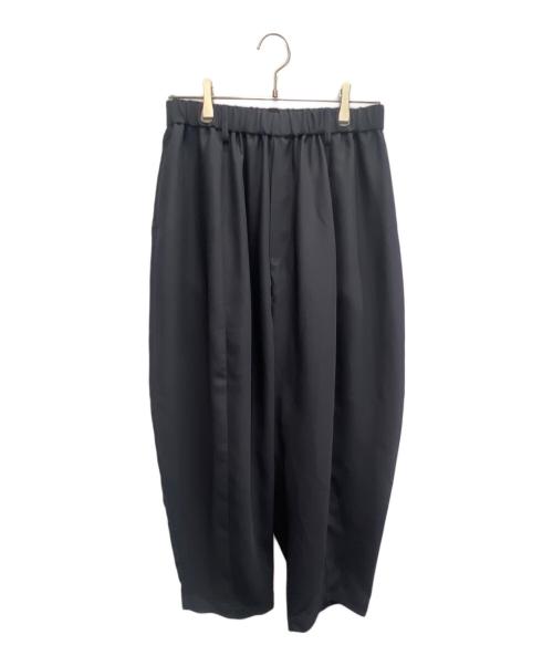 journal standard luxe（ジャーナルスタンダード ラックス）journal standard luxe (ジャーナルスタンダード ラックス) ダブルフェイス カームパンツ ネイビー サイズ:FREEの古着・服飾アイテム