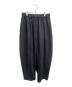 journal standard luxe（ジャーナルスタンダード ラックス）の古着「ダブルフェイス カームパンツ」｜ネイビー