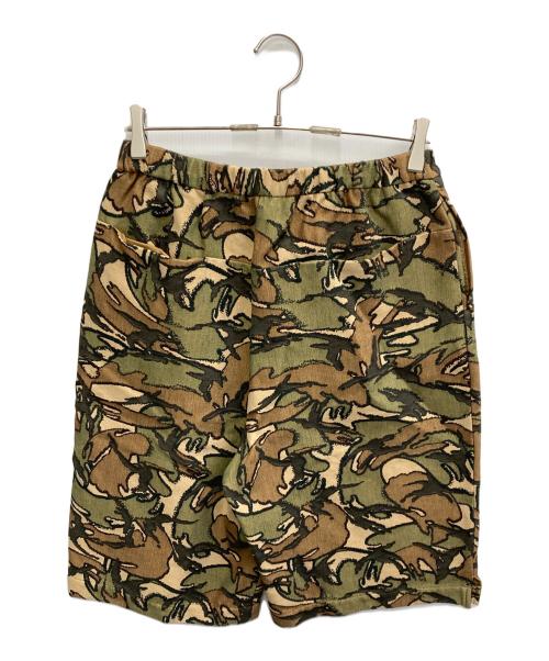 journal standard luxe（ジャーナルスタンダード ラックス）journal standard luxe (ジャーナルスタンダード ラックス) JESSES JQ SHORTS カーキ×ベージュ サイズ:FREEの古着・服飾アイテム