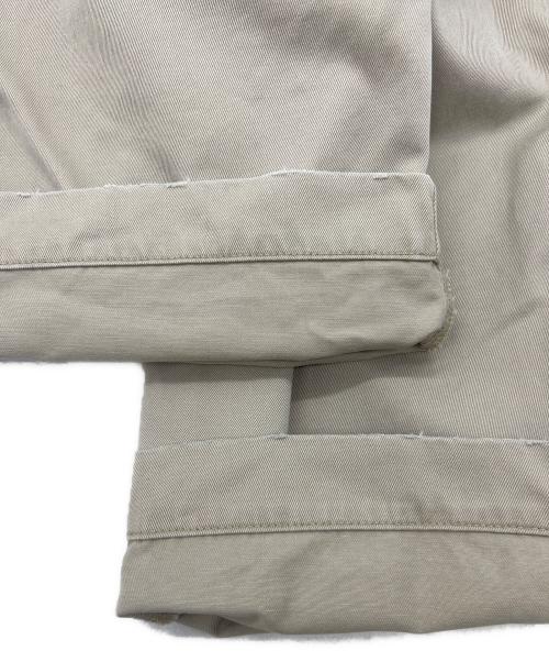 journal standard luxe（ジャーナルスタンダード ラックス）journal standard luxe (ジャーナルスタンダード ラックス) チノ タックテーパーパンツ ベージュ サイズ:Lの古着・服飾アイテム