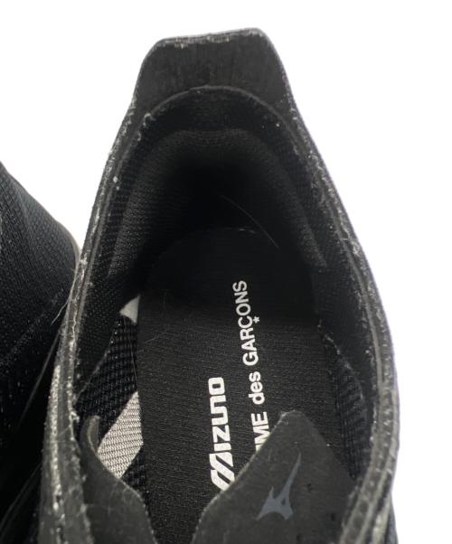MIZUNO（ミズノ）MIZUNO (ミズノ) COMME des GARCONS (コムデギャルソン) Wave Rebellion Pro 3 ブラック サイズ:27.5の古着・服飾アイテム