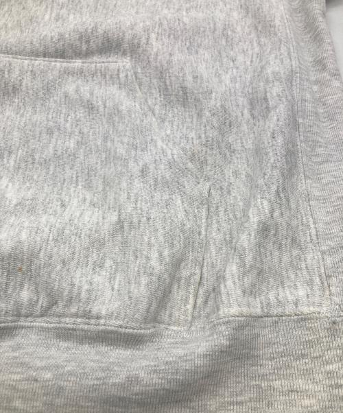 rugged sweats（ラギッドスウェット）RUGGED SWEATS (ラギッドスウェット) カレッジロゴプリントパーカー グレー サイズ:Lの古着・服飾アイテム