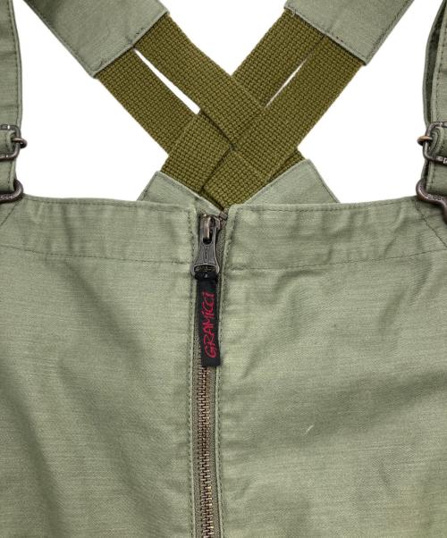 LEE（リー）LEE (リー) GRAMICCI (グラミチ) オーバーオール カーキ サイズ:Lの古着・服飾アイテム