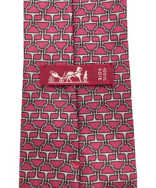HERMES（エルメス）HERMES (エルメス) シルクネクタイ パープル サイズ:無しの古着・服飾アイテム
