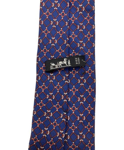 HERMES（エルメス）HERMES (エルメス) ネクタイ ネイビー サイズ:無しの古着・服飾アイテム