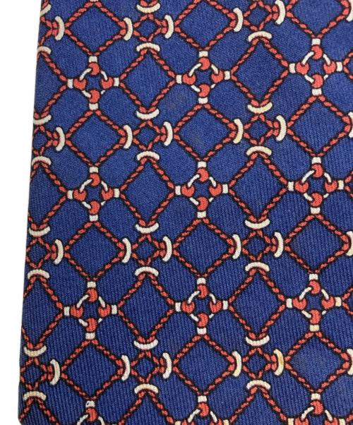 HERMES（エルメス）HERMES (エルメス) ネクタイ ネイビー サイズ:無しの古着・服飾アイテム
