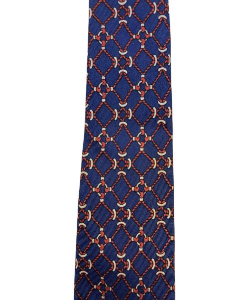 HERMES（エルメス）HERMES (エルメス) ネクタイ ネイビー サイズ:無しの古着・服飾アイテム