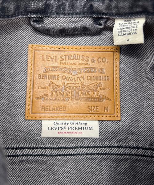 LEVI'S PReMIUM（リーバイス プレミアム）LEVI'S PReMIUM (リーバイス プレミアム) TYPEⅠトラッカージャケット ブラック サイズ:Mの古着・服飾アイテム