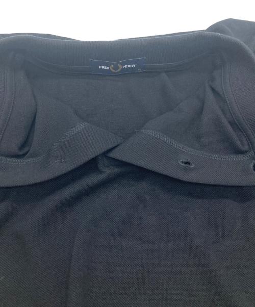 FRED PERRY（フレッドペリー）FRED PERRY (フレッドペリー) ポロシャツ ブラック サイズ:XLの古着・服飾アイテム